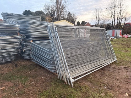 Metal harris fence panels - metal,