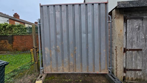 Steel hoarding panel - x1,